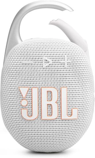JBL Clip 5 Bluetooth Beyaz Hoparlör IP67 resmi