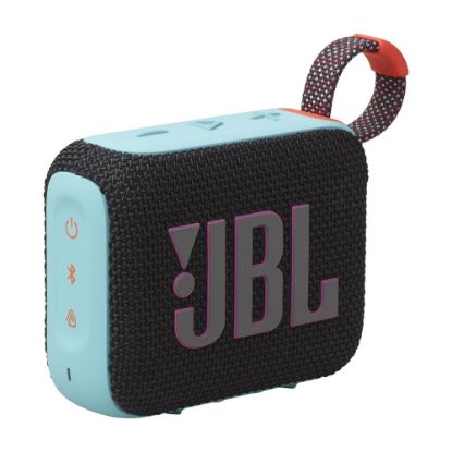 JBL Go4 Bluetooth Hoparlör Siyah Turkuaz IP67 resmi