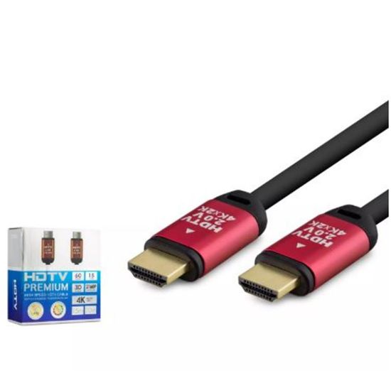 HADRON HDX2036 HDMI KABLO PVC 4K OD8.0 20M SİYAH resmi