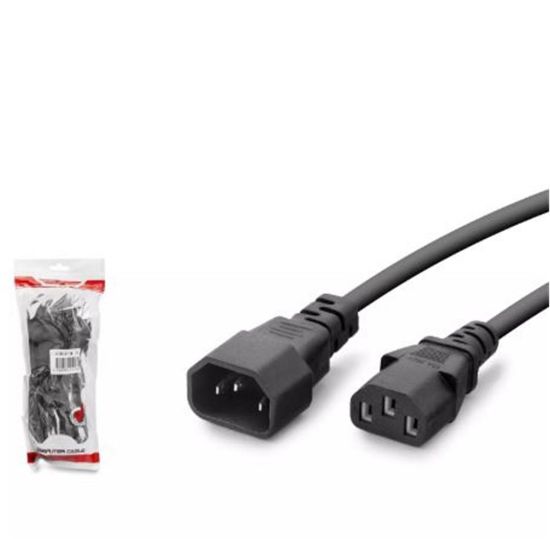 HADRON HDX5559 POWER KABLO 42PIN M/F 1MM 1.5M SİYAH resmi