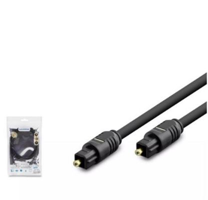 HADRON HDX7805 FIBER OPTICAL KABLO PVC 1.5M SİYAH resmi