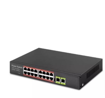 HADRON HD16 POE SWITCH 2UPLINK 16+2 10/100/1000 MBPS 16PORT resmi