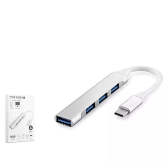 HADRON HDX7032 TYPE-C HUB 4*USB BEYAZ resmi