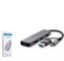 HADRON HDX7825 TYPE-C + USB3.0 HUB 4*USB3.0 GRİ resmi