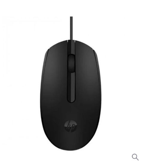 Hp M10 1200DPI Siyah Sessiz Kablolu Usb Optik Mouse (1,5mt Kablo Uzunluğu) resmi