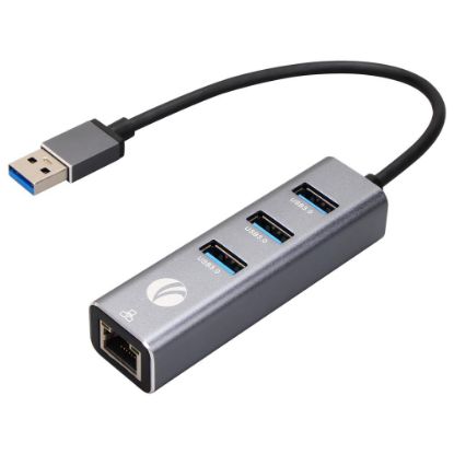 Vcom DH312B Usb 3.0 To USB3.0*3+RJ45 Çoklayıcı resmi
