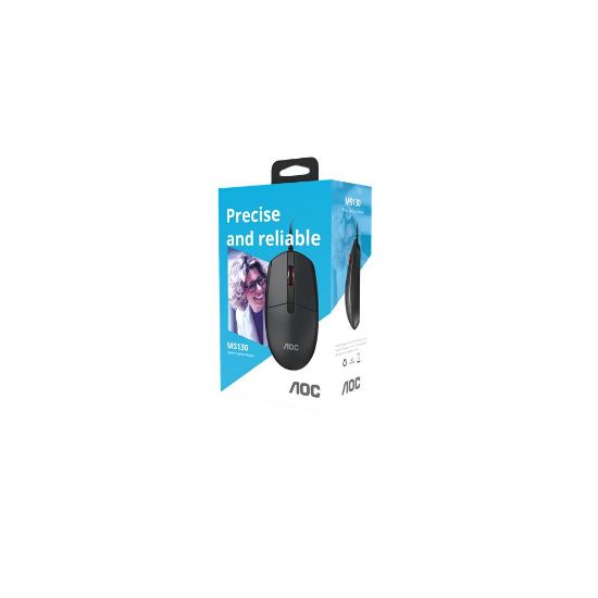 AOC MS130B/LA Kablolu Ofis Mouse resmi
