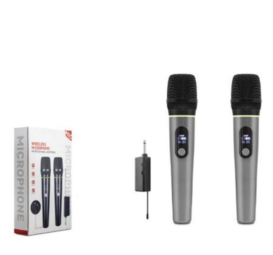 Hadron HDX2791G Gri  Kablosuz (WIRELESS) 2Lİ Mikrofon resmi