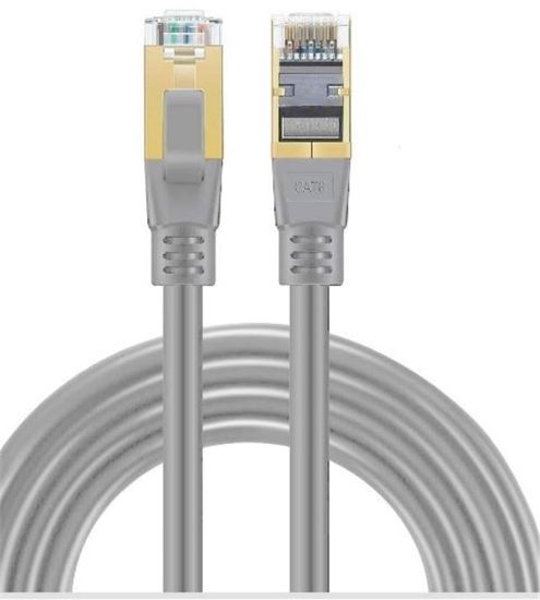 Inca ICAT8-01G 1mt 100%100 Bakır S/FTP 40Gbps 2000Mhz High Speed Kablo resmi