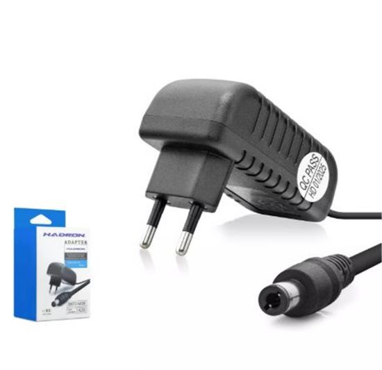 Hadron Hd767 Modem Adaptörü 12V 1A 5.5*2.5 Siyah resmi
