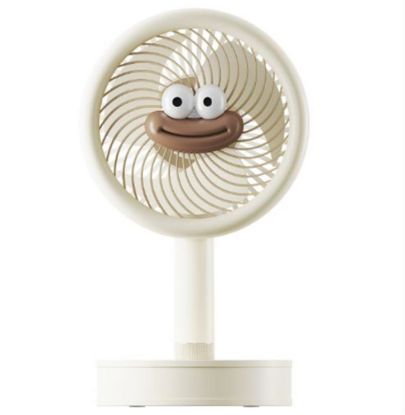 Everest EFN14 Krem 1200mAh 3 Hız Kademeli Masaüstü USB Fan resmi