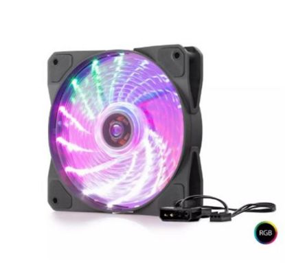 Hadron Hdx1519 12cm Kasa Fanı Performans 4Pin Rgb Siyah resmi