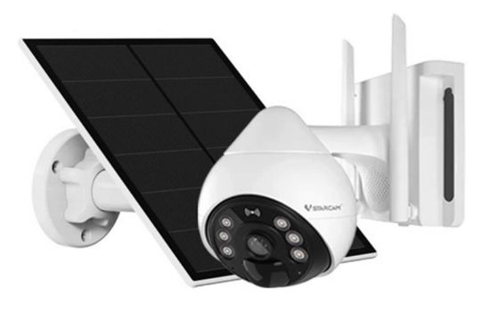 Novacom BG69D-TZ 4G 3MP 4mm Lens Vstarcam Sim Kartlı Solar Kamera resmi