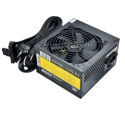 PowerBoost PB400LR 400W 1*PCI-E 6 Pin 12cm Siyah Fanlı ATX Power Supply (Retail Box) resmi