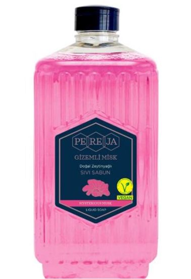 Pereja Gizemli Misk Doğal Zeytinyağlı Sıvı Sabun 1500 ml resmi