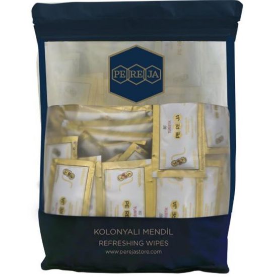 Pereja Limon Kolonyalı Mendil 5x10 150li resmi