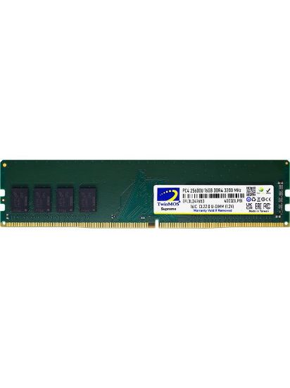TwinMOS 16GB DDR4 3200MHz CL22 1.2V (MDD416GB3200D) Desktop Pc Ram resmi