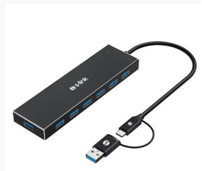 S-link SW-U317 USB 3.0 7 Port Hub Çevirici Adaptör resmi