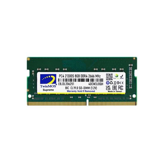 TwinMOS DDR4 8GB 2666MHz MDD48GB2666N Notebook Ram resmi
