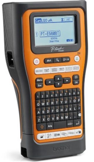 Brother P-Touch PT-E560BTVP 6-24MM Baskı Etiket Yazıcı El Tipi Bluetooth USB Bağlantı (Pil Dahil) resmi