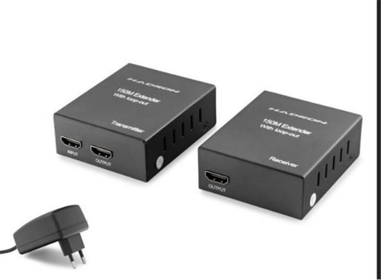 Hadron Hdx1369 150M Hdmi Extender Loop Out 1080P  Siyah resmi
