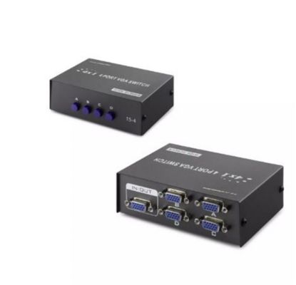 Hadron Hdx1329 4 Port Vga Switch 54Mhz 4Giriş 1Çıkış  resmi