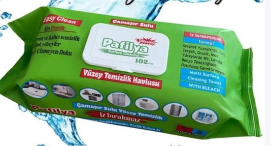 Pafilya Çamaşır Sulu  Yüzey Temizlik Havlusu 102 li (İz Bırakmaz)(Seramik/Cam/Banyo/Wc/Granit) resmi
