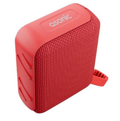 Asonic AS-03 Kırmızı USB-TF-TWS-Bluetooth Destekli 5W 1200mAh Type-C Speaker resmi