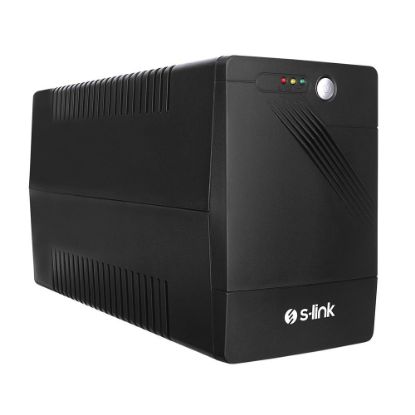 S-link MIGHT U150 1500VA UPS 12V9Ah*2 900W Siyah Line-Interactive Kesintisiz UPS Güç Kaynağı resmi