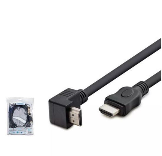 Hadron Hdx2016 Hdmi Kablo Pvc L Tip 1.5M Siyah resmi