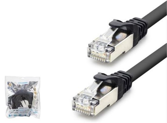 Hadron Hdx5090 1m Cat7 Kablo 1000Gbt 250Mhz  Siyah resmi