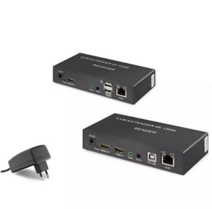 Hadron Hdx1306 120M  Hdmi Kvm 1080p Full HD Extender Siyah resmi