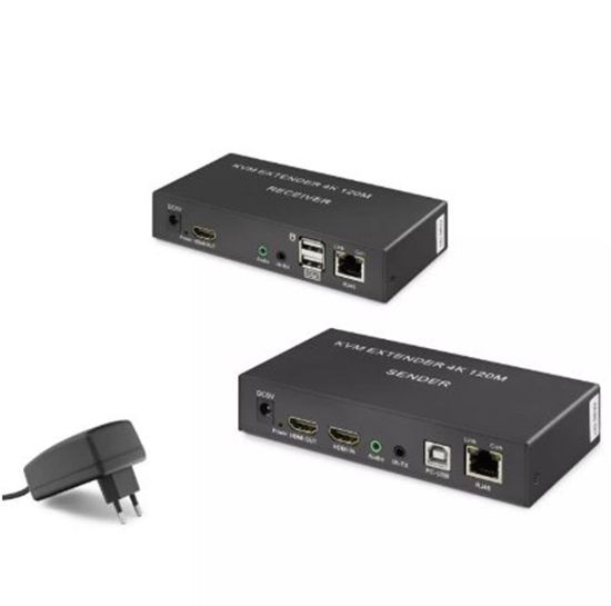 Hadron Hdx1306 120M  Hdmi Kvm 1080p Full HD Extender Siyah resmi