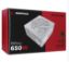 Rampage RMP-600-80P 600W 80Plus Bronze 12cm Fan Aktif PFC Beyaz Power Supply resmi