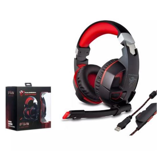 Hadron G59 Gaming Kulaklık Usb 7.1 Ps4 Led Siyah-Kırmızı resmi