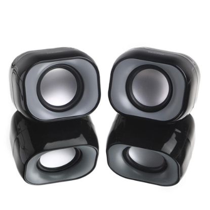 Dark SP2111 1+1 6W RMS Stereo Mini Taşınabilir Multimedya Siyah Hoparlör resmi