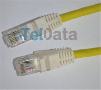 Teldata TLD-3000YS Cat6 30MT Sarı Utp Patch Kablo resmi