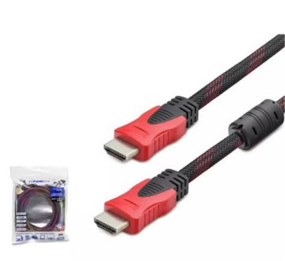 Hadron Hdx2013  3M  Hdmi Kablo Örgülü Siyah resmi