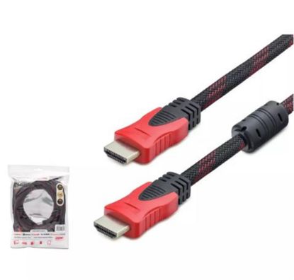 Hadron Hdx2033 30M  Hdmi Kablo Örgülü  Siyah resmi