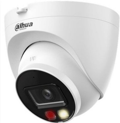 Dahua IPC-HDW1249T-S-IL 2MP 2.8MM Smart Dual Light Aydınlatmalı Sesli Renkli Color Dome IP Kamera resmi