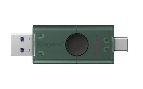 Kingston DTDEG2/256GB 256GB USB-A + USB-C 3.2 Gen 1 DataTraveler DuoG2 Flash Bellek resmi