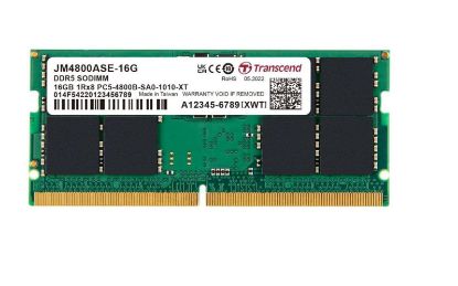 Transcend JM4800ASE-16G 16GB DDR5 4800Mhz CL40 1.1V Notebook Ram resmi