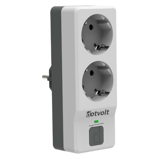 DOTVOLT SURGE HUNTER 2 LI KABLOSUZ ENERJI KORUMA PRIZI (1050 J) resmi