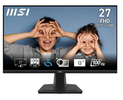 Msi 27" Pro MP275 Kurumsal Monitör Flat FHD IPS 100Hz 1ms Anti-Glare Siyah Monitör resmi