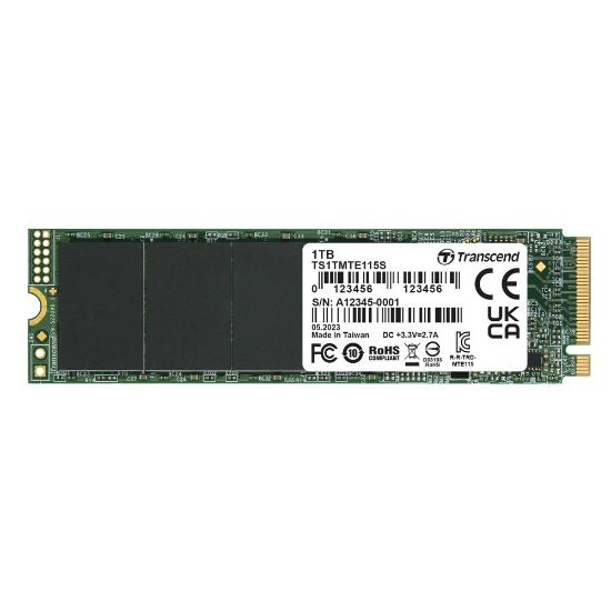 Transcend 1TB 115S 1TB TS1TMTE115S 3200/2000MB/s NVMe M.2 SSD Disk  resmi