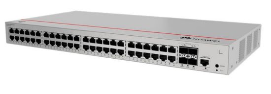 Huawei Ekitengine S220-48P4X 48GE PoE+ Port (380W), 4x 10G SFP+ Yönetilebilir Switch resmi
