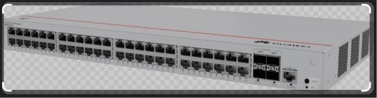 Huawei Ekitengine S220S-48T4X 48 Port Gigabit + 4 x10GE SFP+ NON-Poe Switch resmi