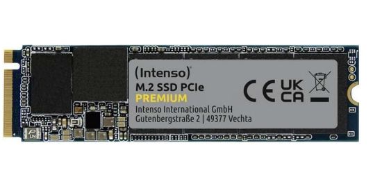 Intenso 1TB Premium Gen.3x4 NVMe 1.3 SSD 2100MB-1700MB/s Ssd Disk resmi