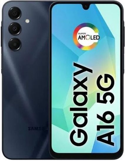 Samsung Galaxy SM-A166B/DS A16 5G 8GB 256GB Black Cep Telefonu resmi
