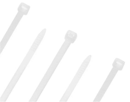 MUTLUSAN EB.06.206 KABLO BAĞI 4,8X250 BEYAZ (100lü)(062 129 048250) resmi